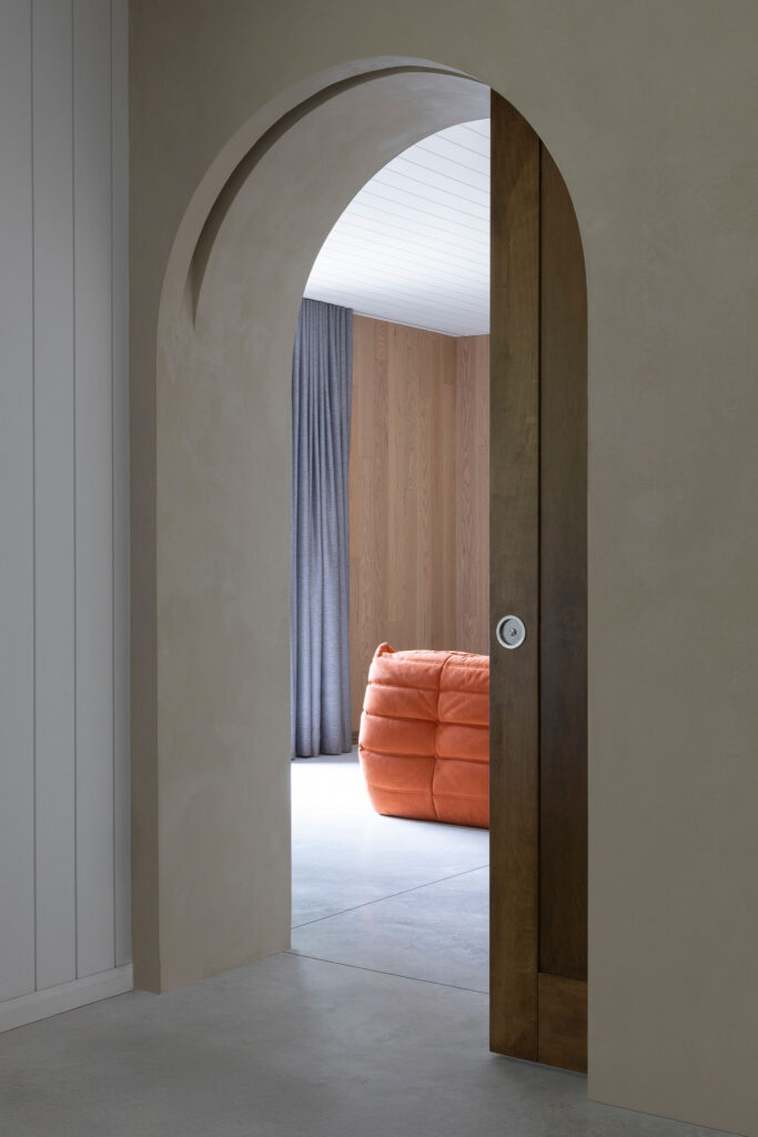 entree-design-interieur-melodie-violet-magog-chalet-montreal